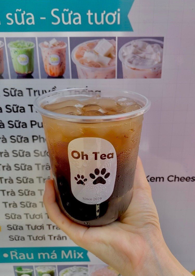 Hồng trà trân châu đường đen